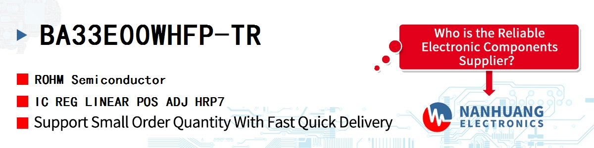 BA33E00WHFP-TR ROHM IC REG LINEAR POS ADJ HRP7