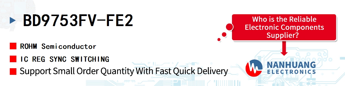 BD9753FV-FE2 ROHM IC REG SYNC SWITCHING