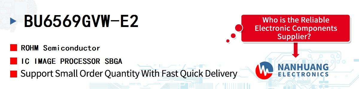 BU6569GVW-E2 ROHM IC IMAGE PROCESSOR SBGA