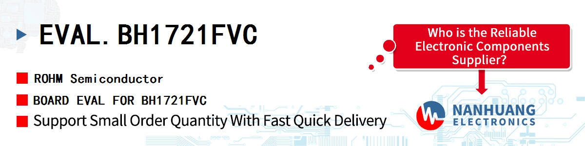 EVAL.BH1721FVC ROHM BOARD EVAL FOR BH1721FVC