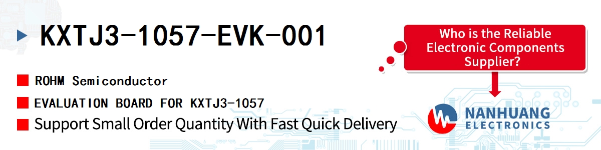 KXTJ3-1057-EVK-001 ROHM EVALUATION BOARD FOR KXTJ3-1057