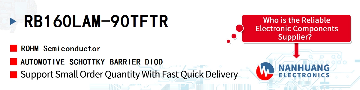 RB160LAM-90TFTR ROHM AUTOMOTIVE SCHOTTKY BARRIER DIOD