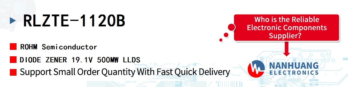 RLZTE-112.0B ROHM DIODE ZENER 2V 500MW LLDS