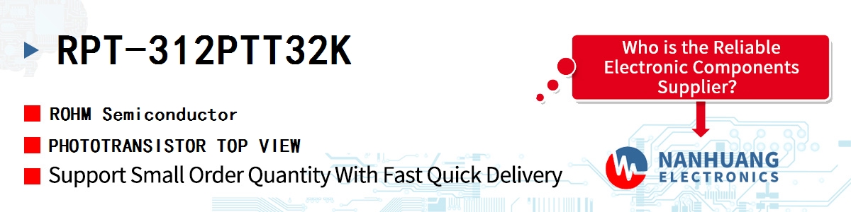RPT-312PTT32K ROHM PHOTOTRANSISTOR TOP VIEW