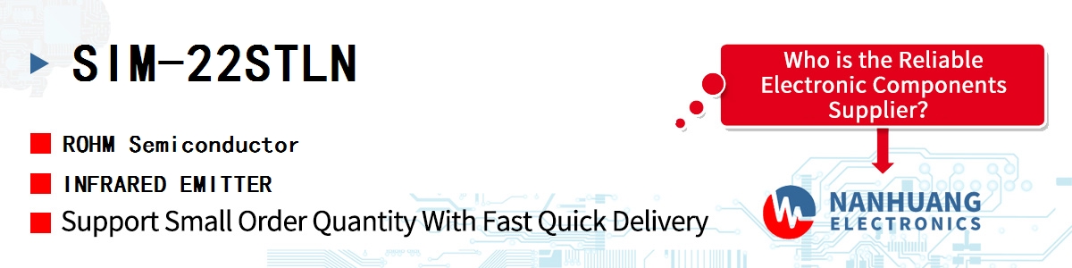 SIM-22STLN ROHM INFRARED EMITTER